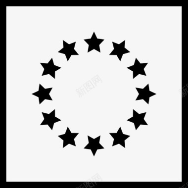 欧洲国家旗帜图标图标