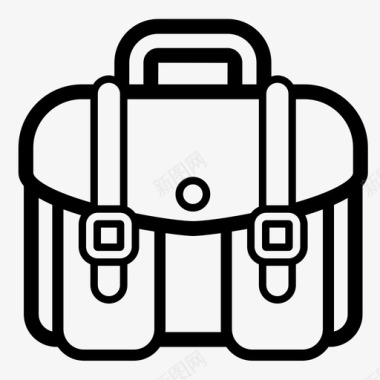 储藏室旅行包背包公文包图标图标