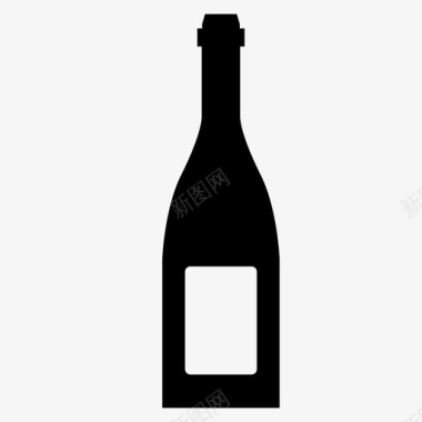 采购产品葡萄酒瓶葡萄酒瓶红酒图标图标