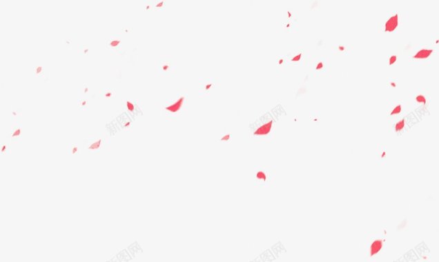 粉红色花瓣飘落花瓣玫瑰花瓣樱花桃花飘落飘洒散落前景花瓣点缀前景点图标图标