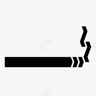 香烟点燃点燃香烟图标图标