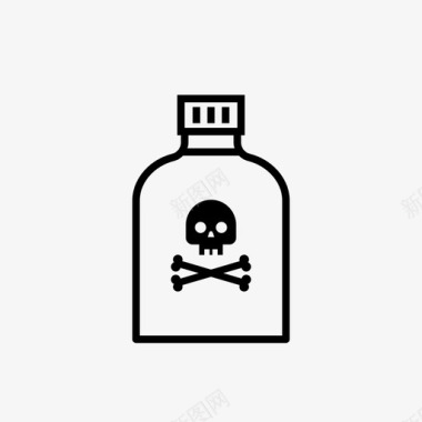 危险化学品毒物有毒物质图标图标