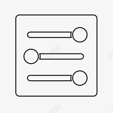 桌面鼠标首选项开关nob图标图标