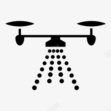 遥控门铃无人机杀虫剂气雾剂空气图标图标