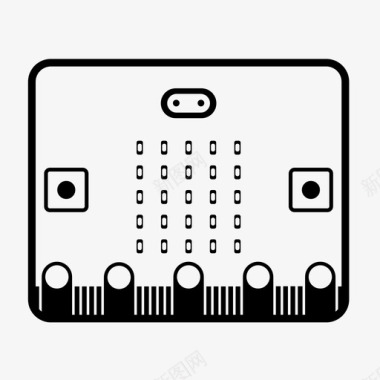 电路bbcmicrobitbbcmicro电路板图标图标