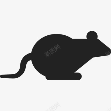 坐着的老鼠图标图标