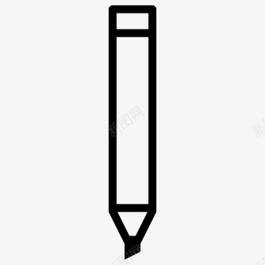 墨水PNG矢量图钢笔字体线条图标图标
