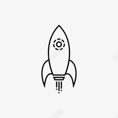 太空船发射火箭目标进度图标图标