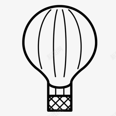 庆典气球气球气球付款旅行图标图标