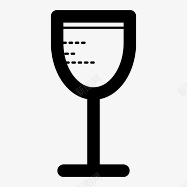 红酒组成的法国酒杯酒精波尔多图标图标