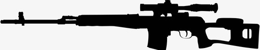 德拉古诺夫瞄准镜重武器图标图标