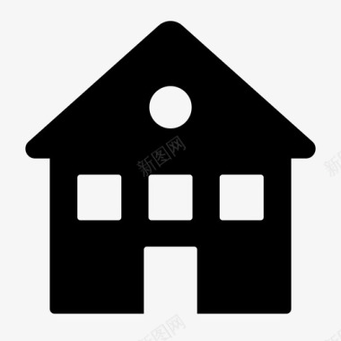 小房子免抠房子小房子图标图标