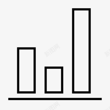 数据信息图表柱状图统计报告图标图标