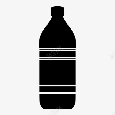 瓶子玻璃瓶塑料瓶图标图标