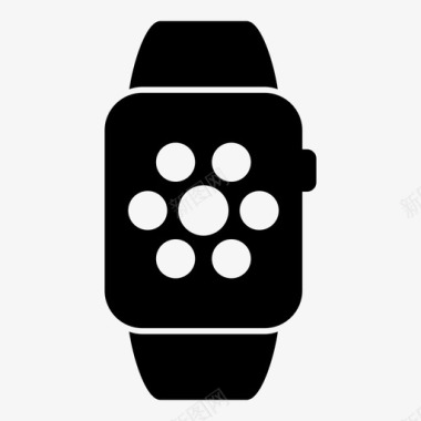apple watch智能手表技术图标图标