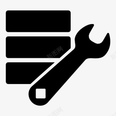 托管服务器机架数据库机架维修图标图标