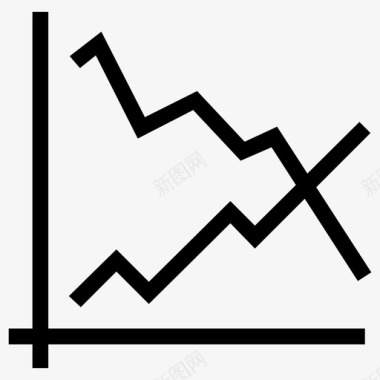 电脑图信息图表脉搏图数据图标图标