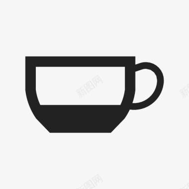 一杯咖啡服务员续杯图标图标