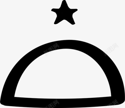 手绘简笔画太阳心灵恒星灵魂图标图标