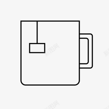 谈判桌子茶杯子热饮料图标图标