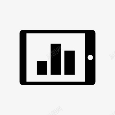 平板电脑主平板电脑统计小型图标图标