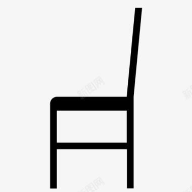 椅子饰面家具图标图标