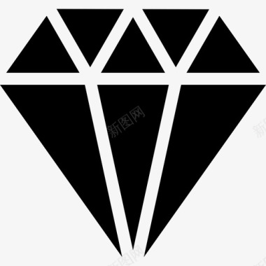 钻石钻石首饰昂贵图标图标