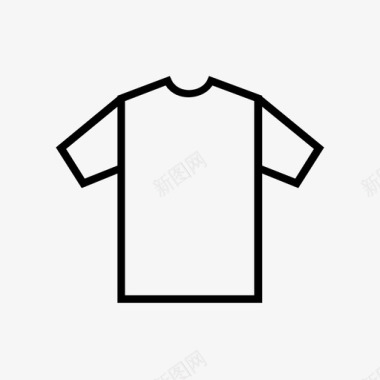 运动T恤图案衬衫运动衫短袖图标图标