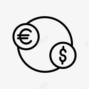 外汇外汇货币金融图标图标