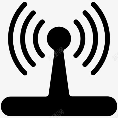 路由器wifi无线设备信号图标图标