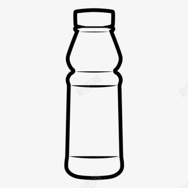 瓶子玻璃瓶子瓶子再利用减少图标图标