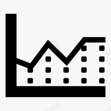 不同金额折线图进度价格图标图标