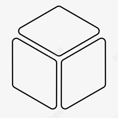 测水温立方体iso线cubeiso线cube图标图标