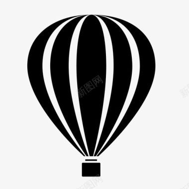 热气球气球飞机热气球图标图标