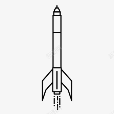 配方科学的图标火箭发送科学家图标图标