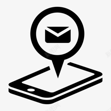 手机支付宝图标手机邮件短信通知图标图标
