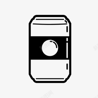 雪花啤酒啤酒罐易拉罐汽水罐果汁图标图标