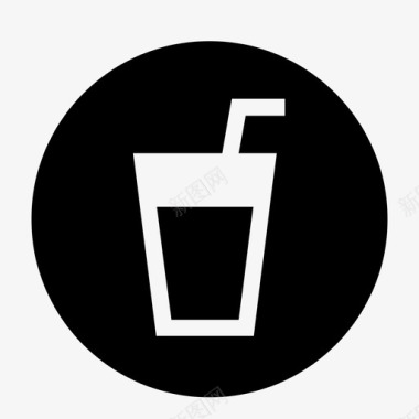 果汁饮料杯子图标图标