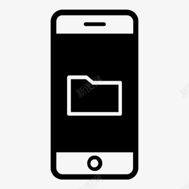 手机版优惠券智能手机iphone文件夹图标图标