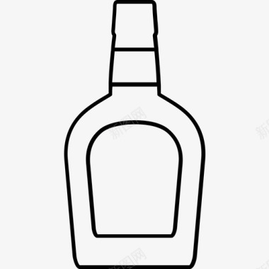 苏格兰威士忌加冰块烈酒图标图标