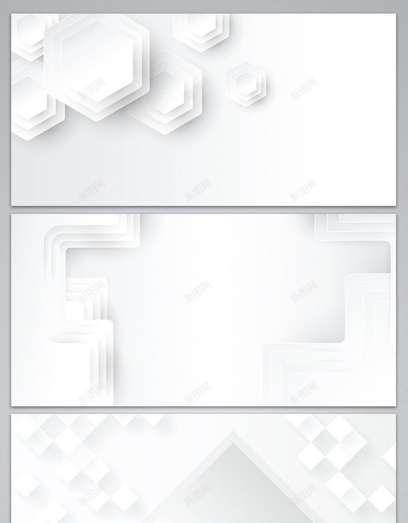 简洁白灰色商务展板jpg设计背景_88icon https://88icon.com 简洁白灰色商务展板