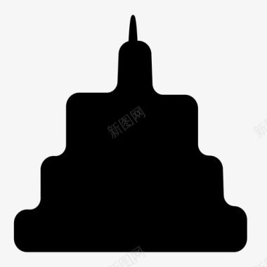 生日蛋糕生日用品图标图标