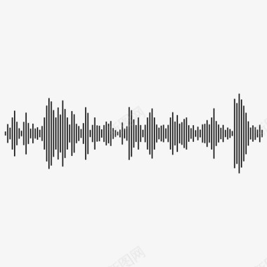 变频化声波音频听觉图标图标