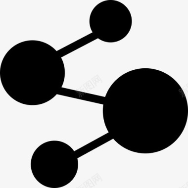 分子形状科学家图标图标