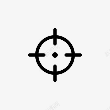 目标目标特遣部队武器图标图标