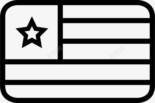 多哥国旗世界地形图标图标