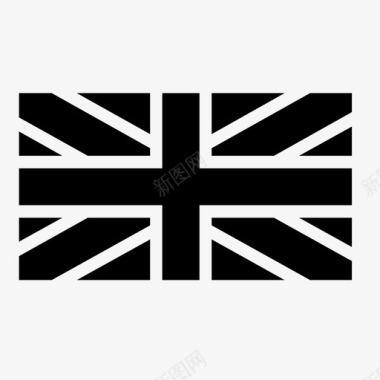 国旗英国英国国旗图标图标