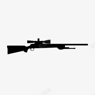 枪狩猎美国人武器图标图标