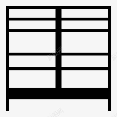 保障分类橱柜家具内部图标图标