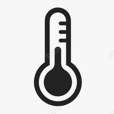 温度测量温度计测量测量温度图标图标